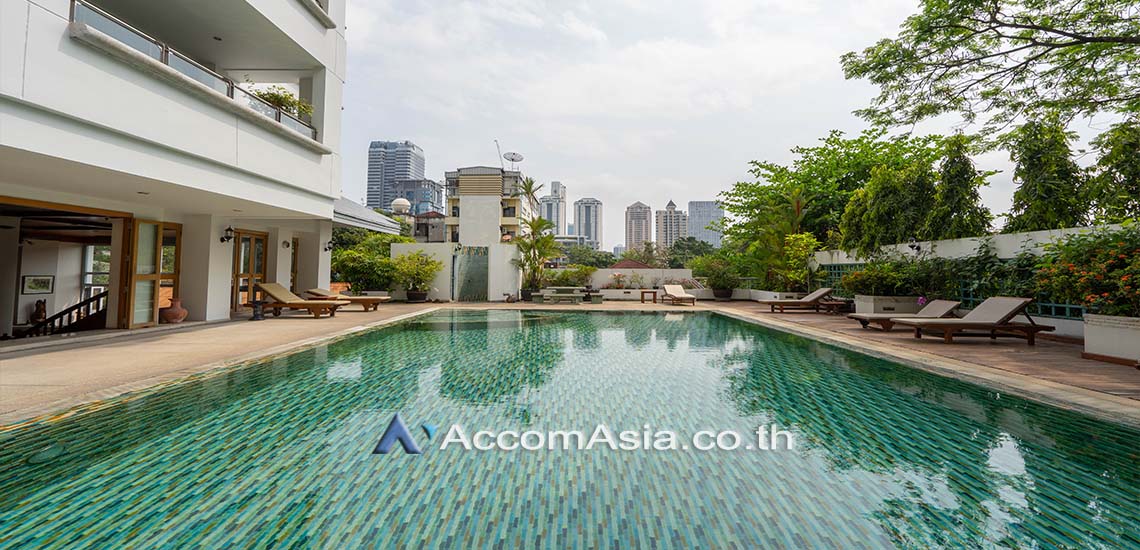  2 br Apartment For Rent in Sathorn ,Bangkok BTS Chong Nonsi at Thai Colonial Style 1514358