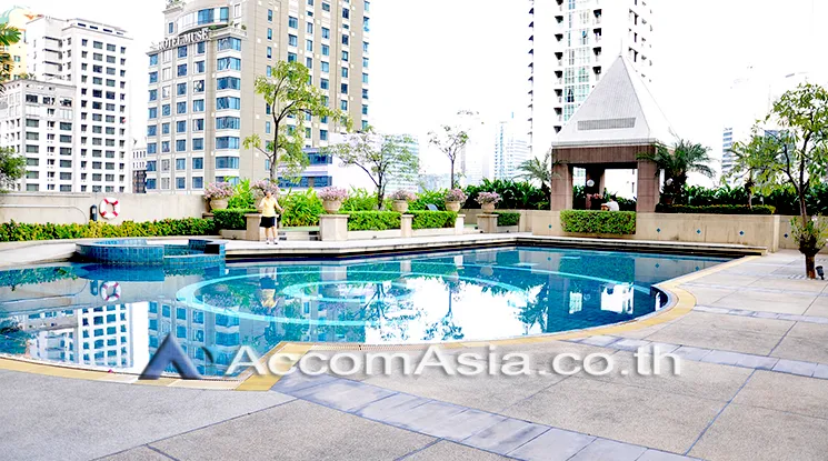  3 br Condominium For Rent in Ploenchit ,Bangkok BTS Chitlom at Grand Langsuan AA35190