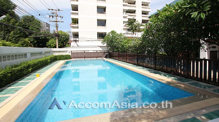  3 br House For Rent in Sukhumvit ,Bangkok BTS Phrom Phong at House in Compound AA11731