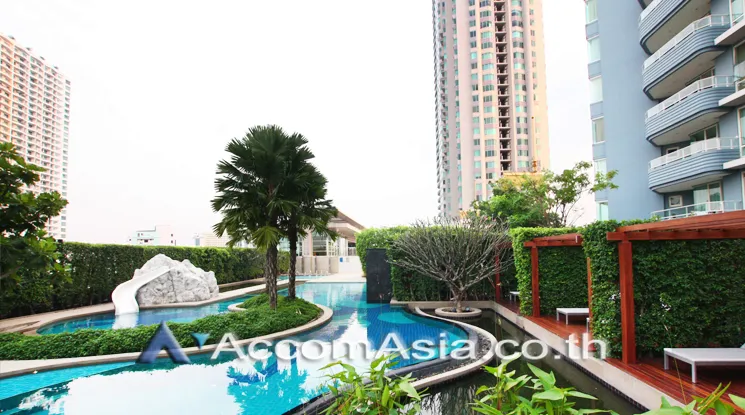  2 br Condominium For Rent in Charoen Nakhon ,Bangkok BTS Krung Thon Buri at WaterMark Chaophraya River AA41090