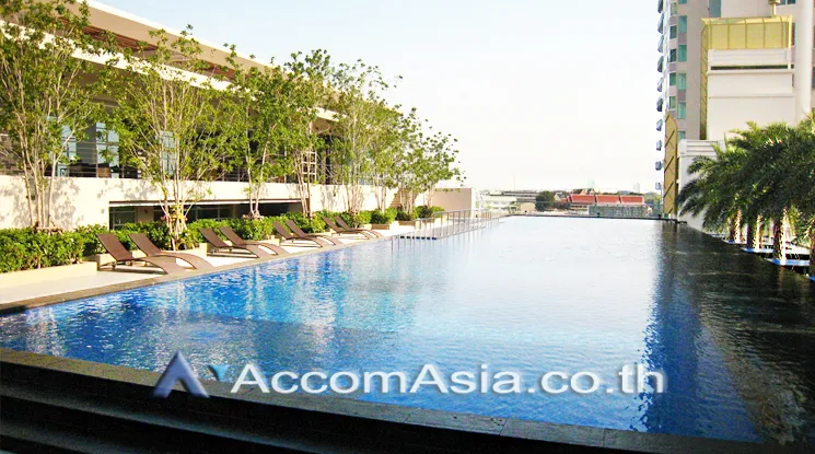  2 br Condominium For Sale in Charoen Nakhon ,Bangkok BTS Krung Thon Buri at WaterMark Chaophraya River AA32350