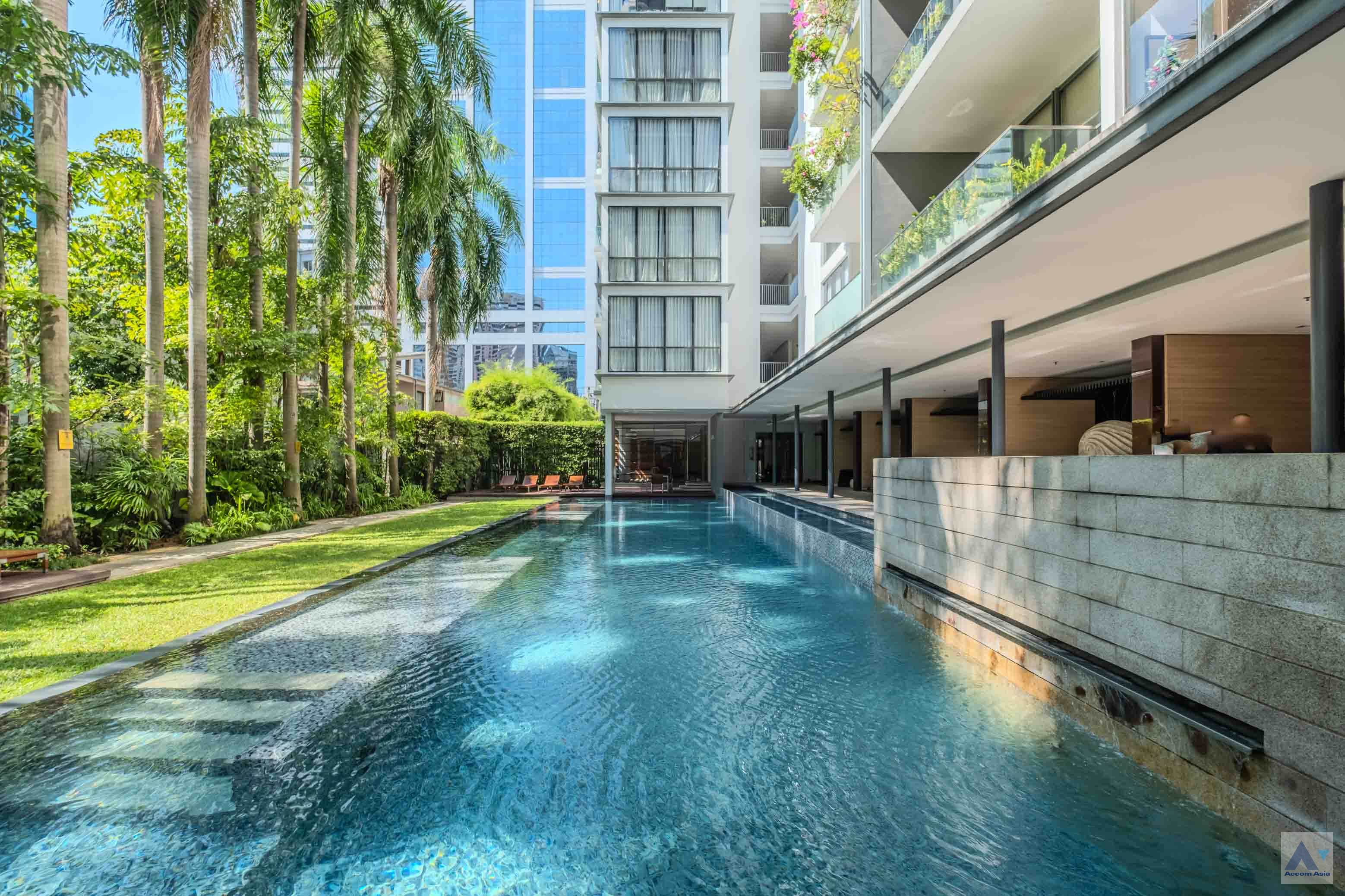  2 br Condominium For Rent in Sukhumvit ,Bangkok BTS Asok - MRT Sukhumvit at Domus 16 AA12274