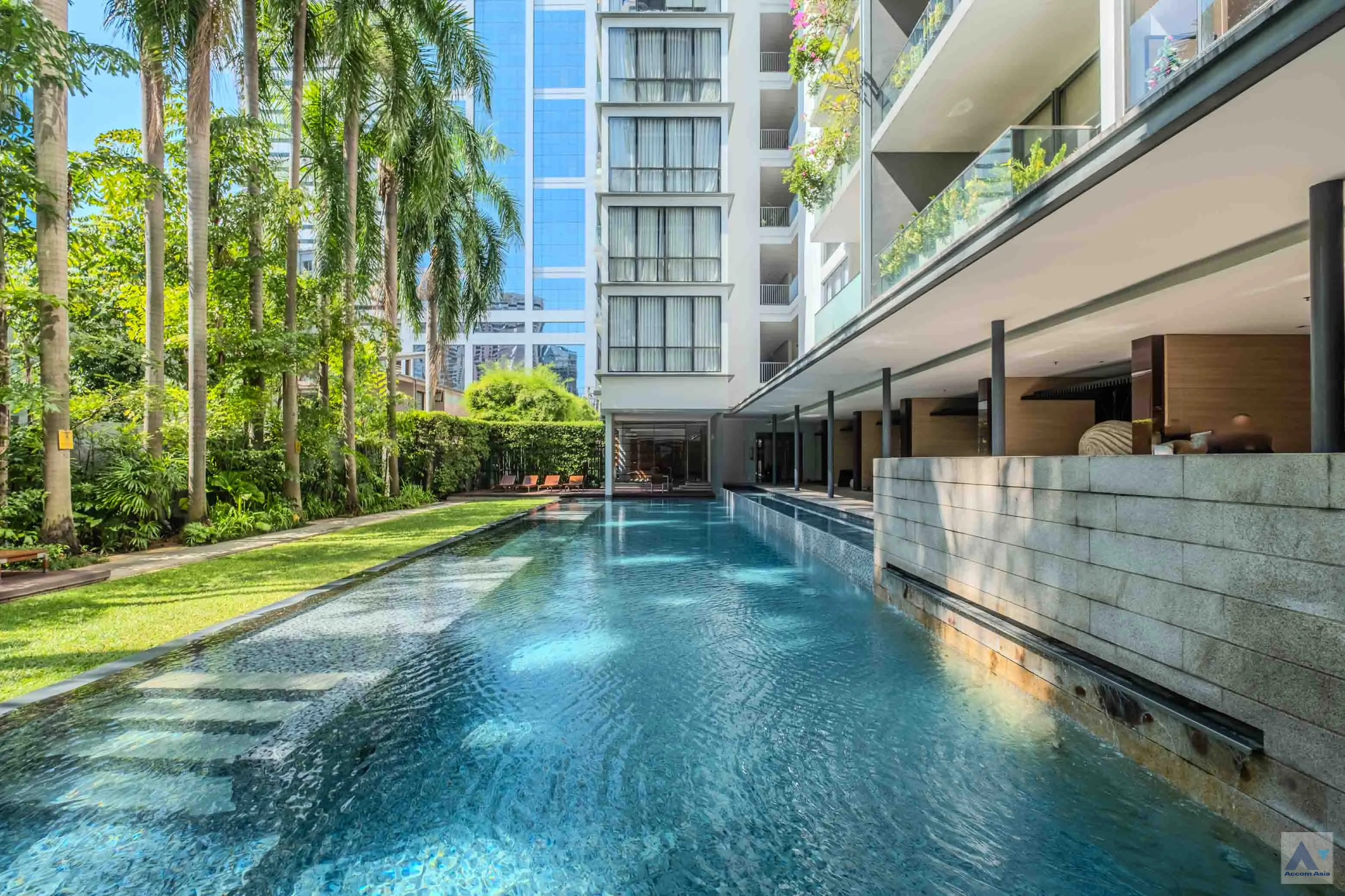  2 br Condominium for rent and sale in Sukhumvit ,Bangkok BTS Asok - MRT Sukhumvit at Domus 16 AA12274