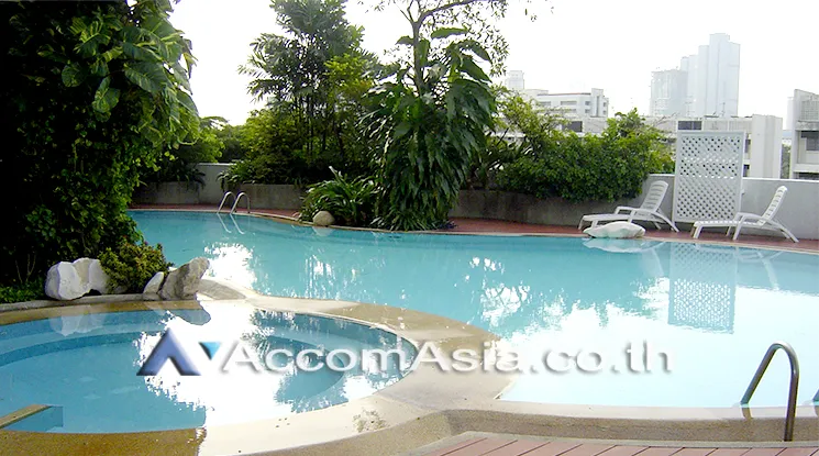  3 br Condominium for rent and sale in Sathorn ,Bangkok MRT Khlong Toei at Baan Yen Akard 25980