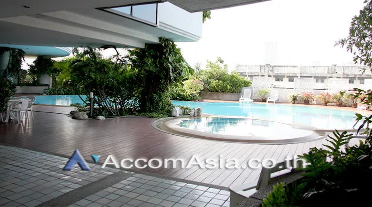  3 br Condominium for rent and sale in Sathorn ,Bangkok MRT Khlong Toei at Baan Yen Akard 25980
