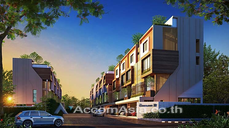  3 br Townhouse for rent and sale in Sukhumvit ,Bangkok BTS Ekkamai at The Park lane 22 AA25612