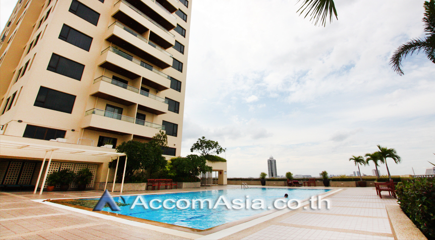  1 br Condominium For Rent in Charoen Nakhon ,Bangkok BTS Krung Thon Buri at Baan Chao Praya AA44253