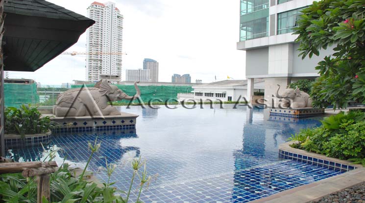 1 br Condominium For Rent in Charoen Nakhon ,Bangkok BTS Krung Thon Buri at Baan Sathorn Chaophraya 1518133