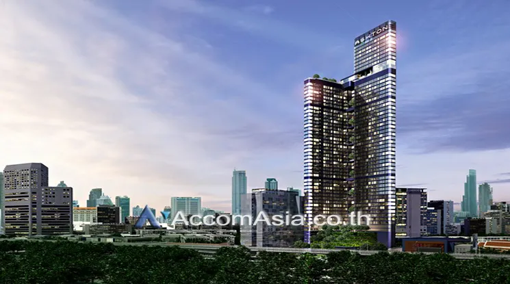  2 br Condominium for rent and sale in Silom ,Bangkok MRT Sam Yan at Ashton Chula Silom AA43356