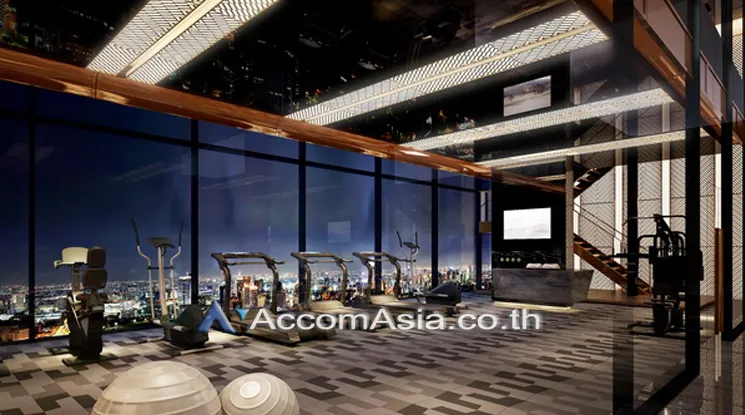  2 br Condominium for rent and sale in Silom ,Bangkok MRT Sam Yan at Ashton Chula Silom AA39089