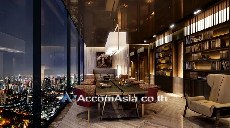  2 br Condominium for rent and sale in Silom ,Bangkok MRT Sam Yan at Ashton Chula Silom AA46117