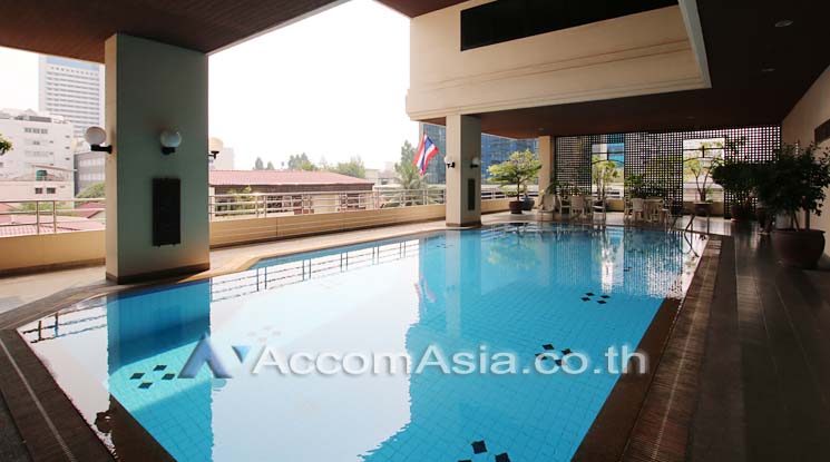  1  2 br Condominium For Rent in Silom ,Bangkok BTS Surasak at Sampoom Garden 26906