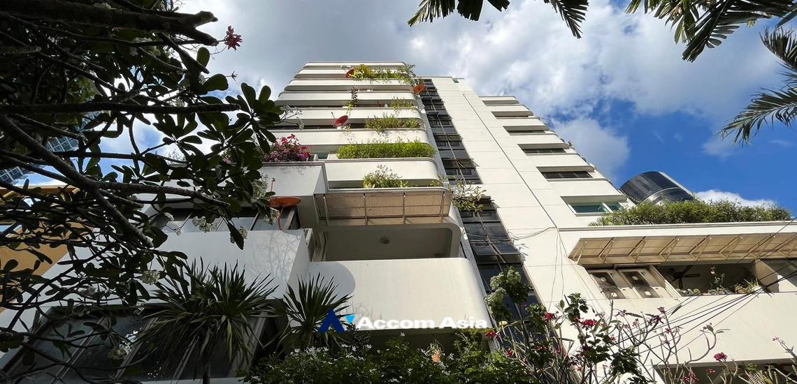  3 br Condominium For Rent in Ploenchit ,Bangkok BTS Ploenchit at Ruamrudee Garden House AA33111