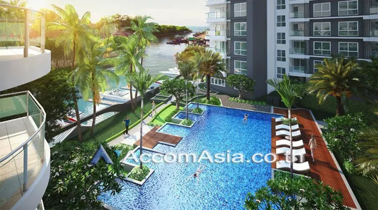  2 br Condominium For Sale in Sukhumvit ,Chon Buri  at Whale Marina Condo AA13220