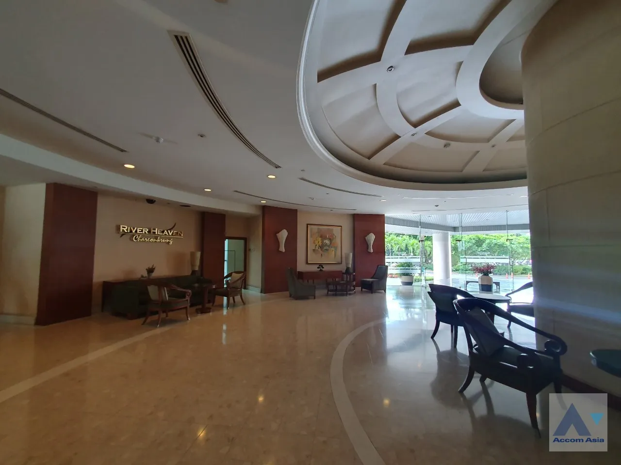  3 br Condominium For Rent in Rama 3 ,Bangkok BRT Rama III Bridge at River Heaven AA35438