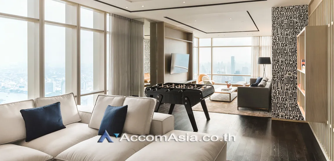 3 br Condominium For Rent in Sathorn ,Bangkok BTS Saphan Taksin at Four Seasons Private Residences AA31713