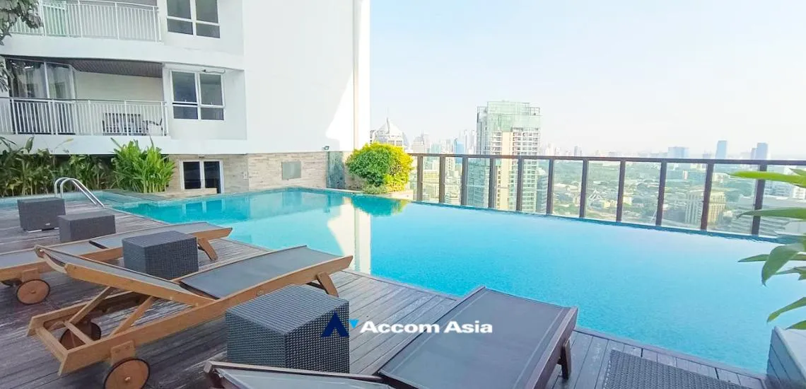  2 br Condominium For Rent in Ploenchit ,Bangkok BTS Chitlom at Urbana Langsuan 24064