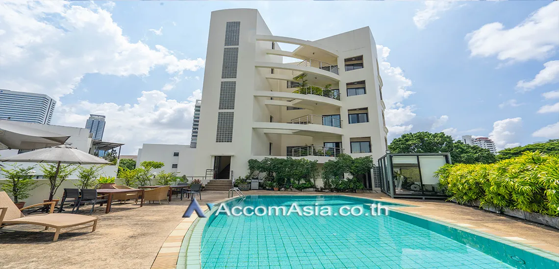  3 br Apartment For Rent in Sathorn ,Bangkok MRT Lumphini at Homely atmosphere place 20562