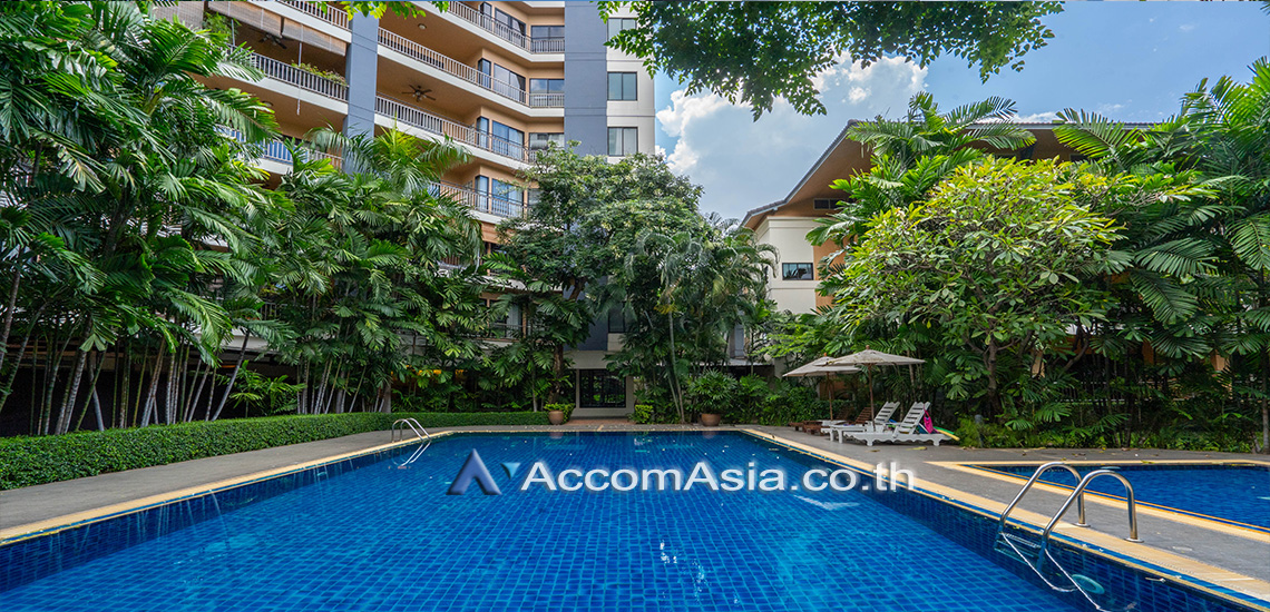  3 br Apartment For Rent in Sathorn ,Bangkok MRT Lumphini - BTS Sala Daeng at Secluded Ambiance 1417211