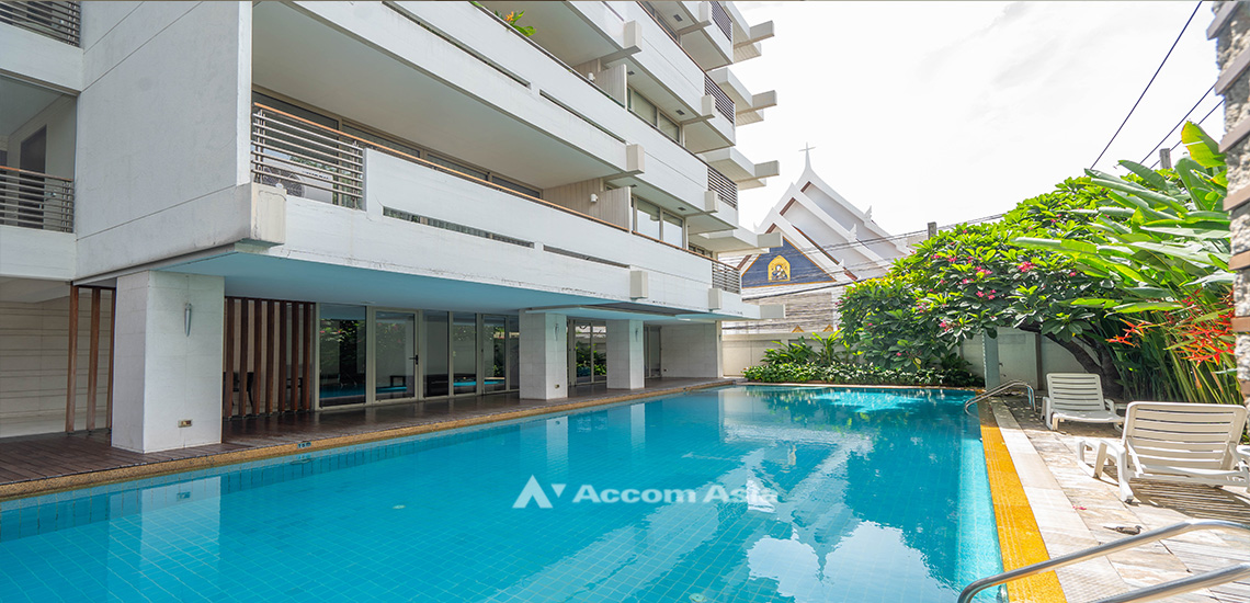  3 br Apartment For Rent in Ploenchit ,Bangkok MRT Lumphini - BTS Ploenchit at Modern Retro - 2 Units / floor AA23305