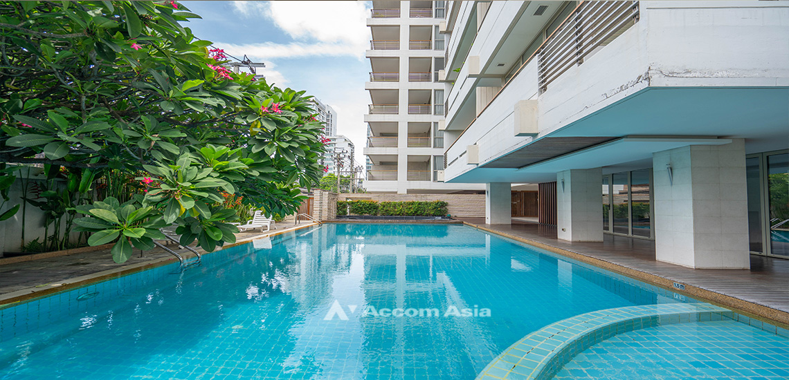  3 br Apartment For Rent in Ploenchit ,Bangkok MRT Lumphini - BTS Ploenchit at Modern Retro - 2 Units / floor 17466