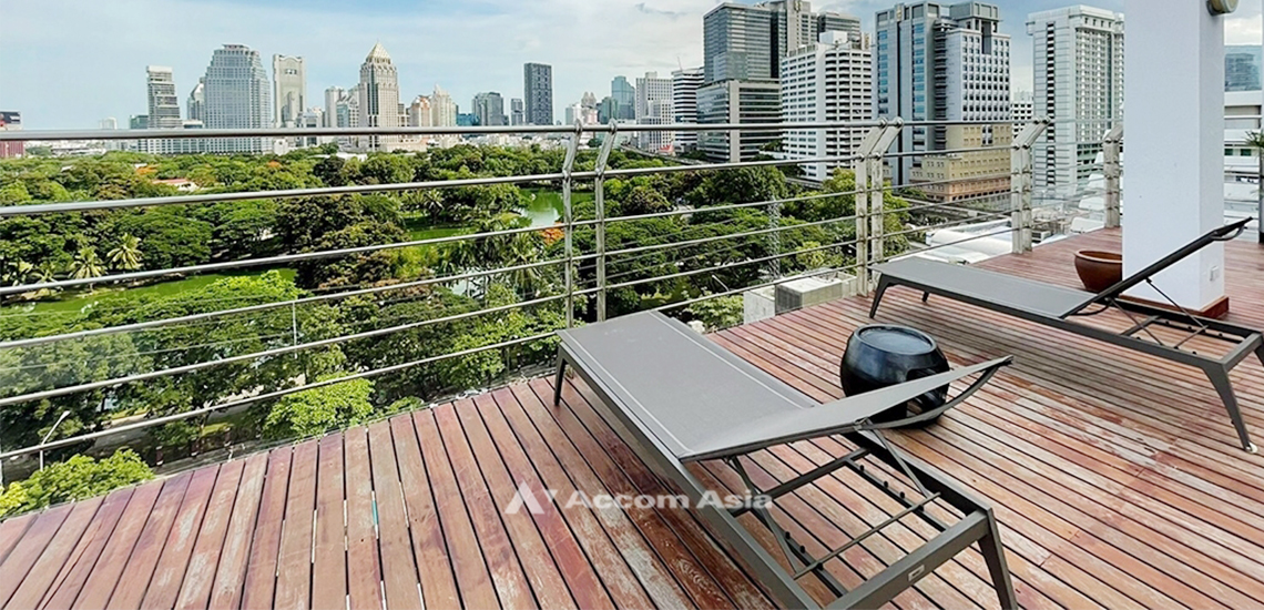  2 br Apartment For Rent in Ploenchit ,Bangkok BTS Ratchadamri at Step to Lumpini Park AA45693