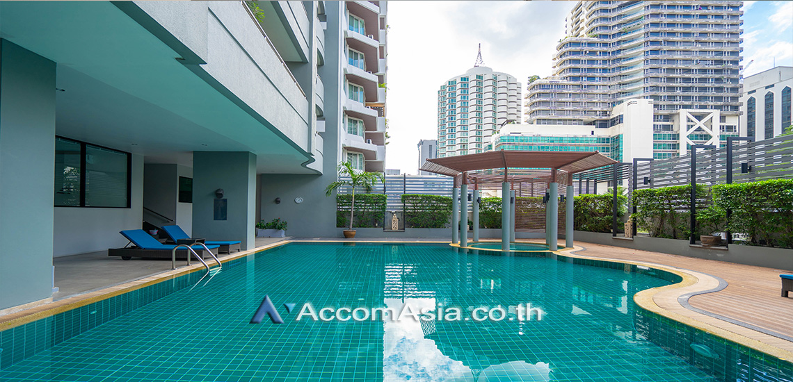  2 br Apartment For Rent in Sukhumvit ,Bangkok BTS Nana at Charming view of Sukhumvit AA25190