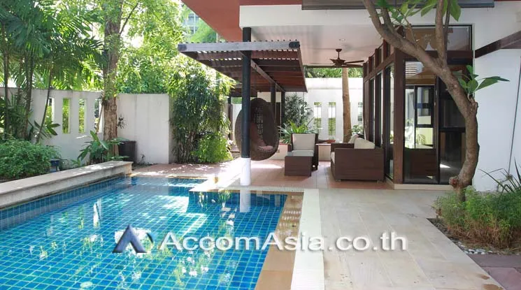  4 br House For Rent in Sukhumvit ,Bangkok BTS Thong Lo at A Peaceful Garden House 69270