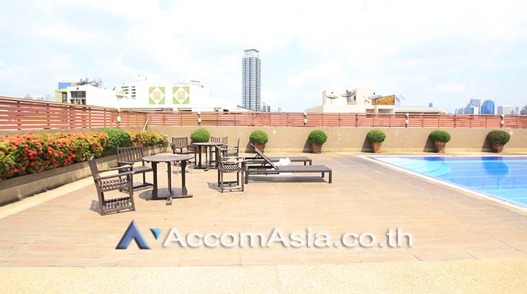  2 br Apartment For Rent in Sathorn ,Bangkok MRT Khlong Toei at Low rise Building 21025