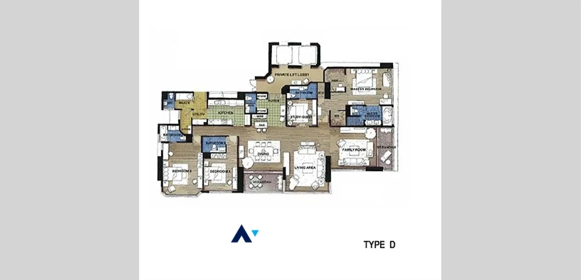  4 br Condominium For Rent in Ploenchit ,Bangkok BTS Chitlom at The Park Chidlom 13002127