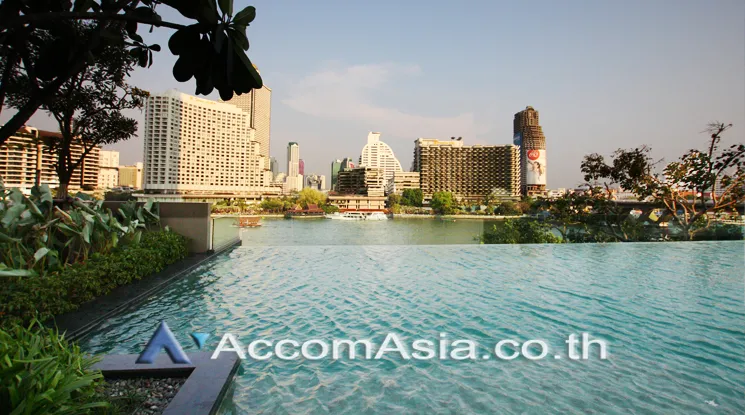  2 br Condominium for rent and sale in Charoen Nakhon ,Bangkok BTS Krung Thon Buri at The River Condominium AA45463