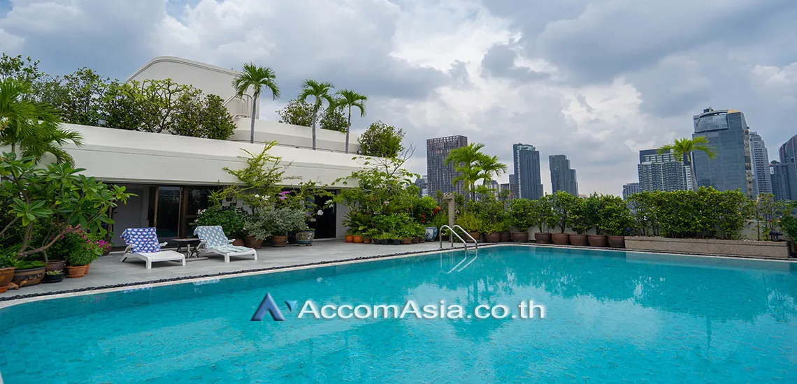  3 br Apartment for rent and sale in Sukhumvit ,Bangkok BTS Ekkamai at A peaceful location AA30211
