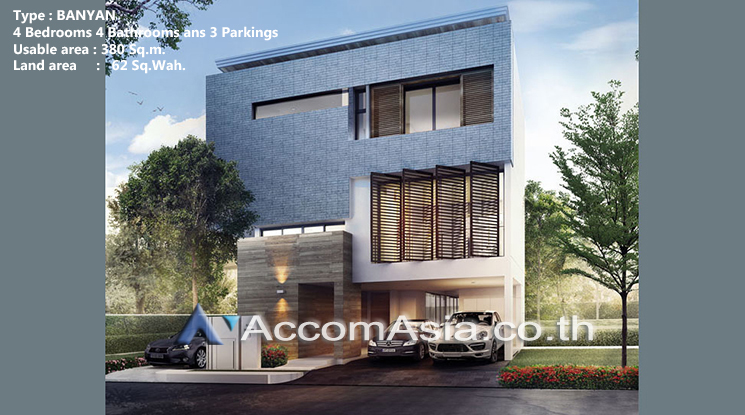  3 br House For Rent in Ratchadaphisek ,Bangkok MRT Thailand Cultural Center at Parc Priva Ratchadapisek AA27311