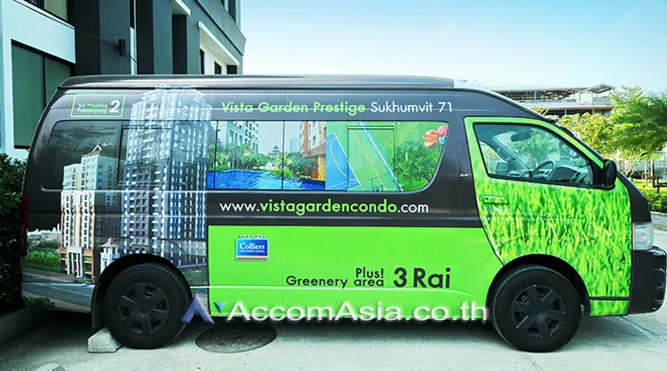  2 br Condominium For Rent in Sukhumvit ,Bangkok BTS Phra khanong at Vista Garden Prestige AA21387