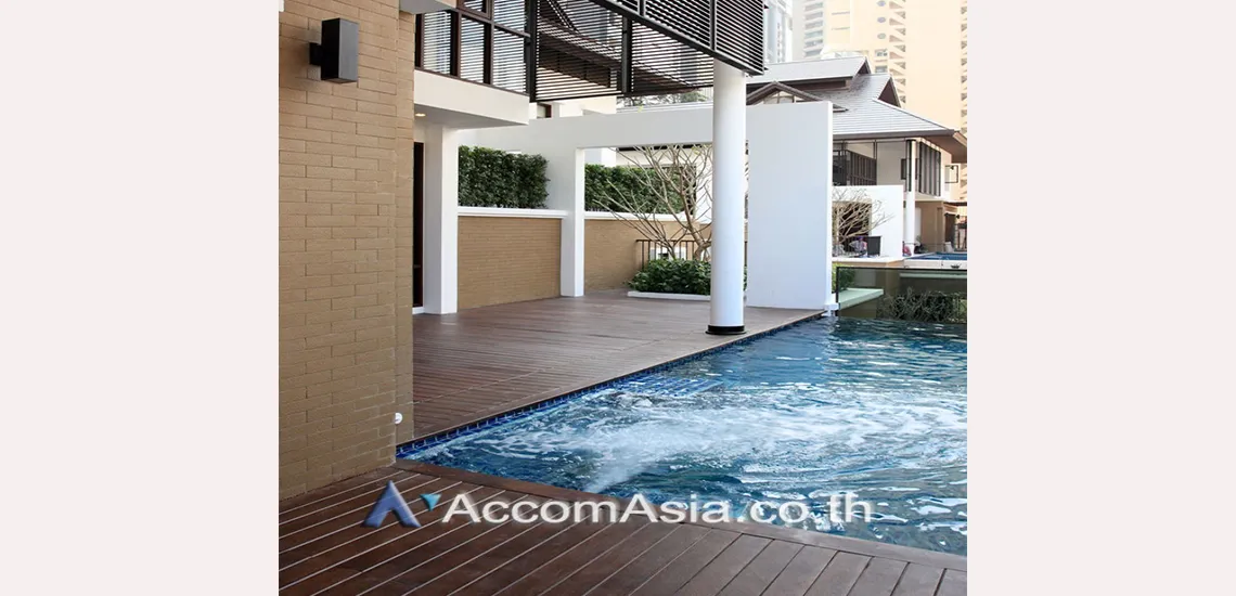  4 br House For Rent in Sukhumvit ,Bangkok MRT Sukhumvit - BTS Asok at House with pool Exclusive compound 1512511
