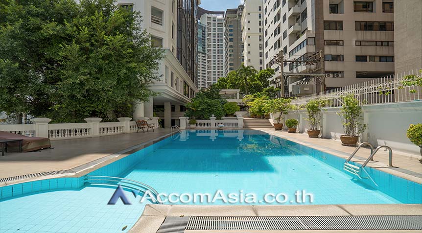  3 br Apartment For Rent in Ploenchit ,Bangkok BTS Chitlom at Heart of Langsuan - Privacy AA11548