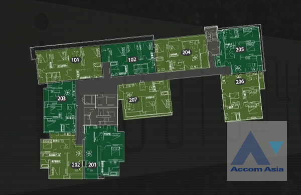  2 br Condominium For Rent in Sukhumvit ,Bangkok BTS Ekkamai at Issara at Sukhumvit 42 1517016