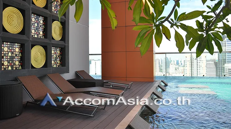  2 br Condominium For Rent in Silom ,Bangkok BTS Chong Nonsi at The Address Sathorn AA22412