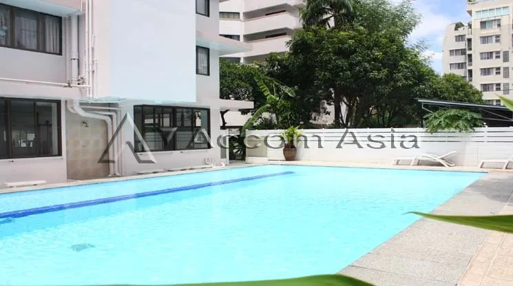  3 br Apartment For Rent in Sukhumvit ,Bangkok BTS Phrom Phong at Living in harmony with nature 1415154
