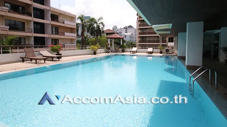 2 br Apartment For Rent in Sukhumvit ,Bangkok MRT Sukhumvit - BTS Asok at Private and Peaceful 1415925