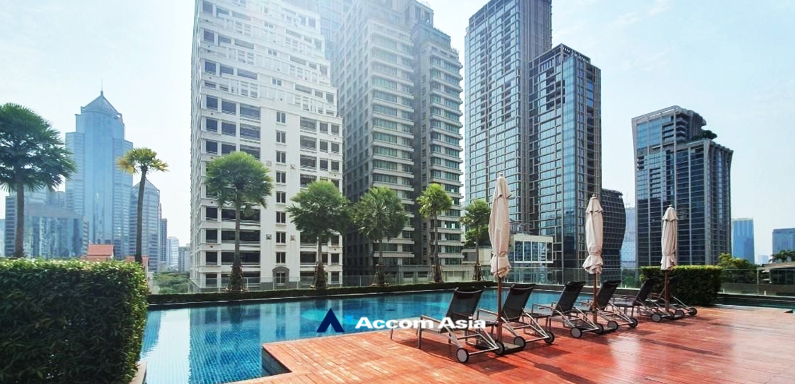 2 br Condominium For Rent in Ploenchit ,Bangkok BTS Chitlom at Q Langsuan  AA30475