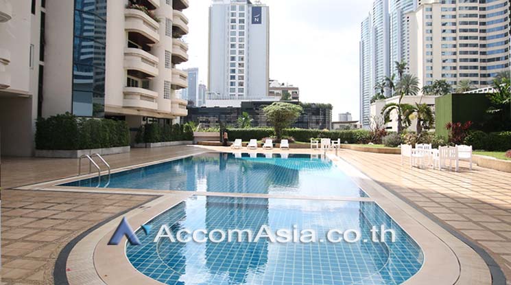  3 br Condominium For Rent in Sukhumvit ,Bangkok BTS Asok - MRT Sukhumvit at Windsor Tower AA24313