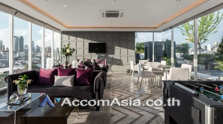  3 br Condominium for rent and sale in Sathorn ,Bangkok MRT Khlong Toei at Maestro 01 Sathorn Yenakat AA34008