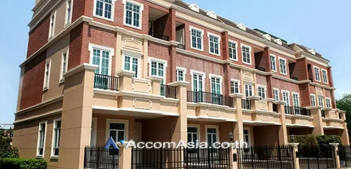  3 br Townhouse For Rent in Sukhumvit ,Bangkok BTS On Nut at Garden Square Sukhumvit 77 AA21907