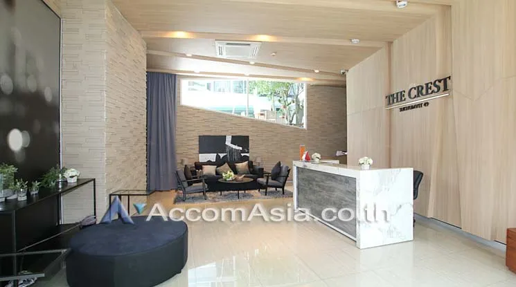 2 br Condominium For Rent in Sukhumvit ,Bangkok BTS Thong Lo at The Crest 49 AA39806