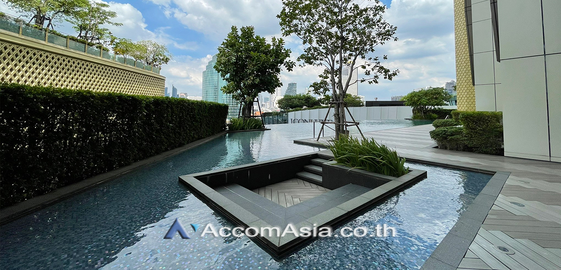  1 br Condominium For Rent in Charoen Nakhon ,Bangkok BTS Krung Thon Buri at Magnolias Waterfront Residences AA40943