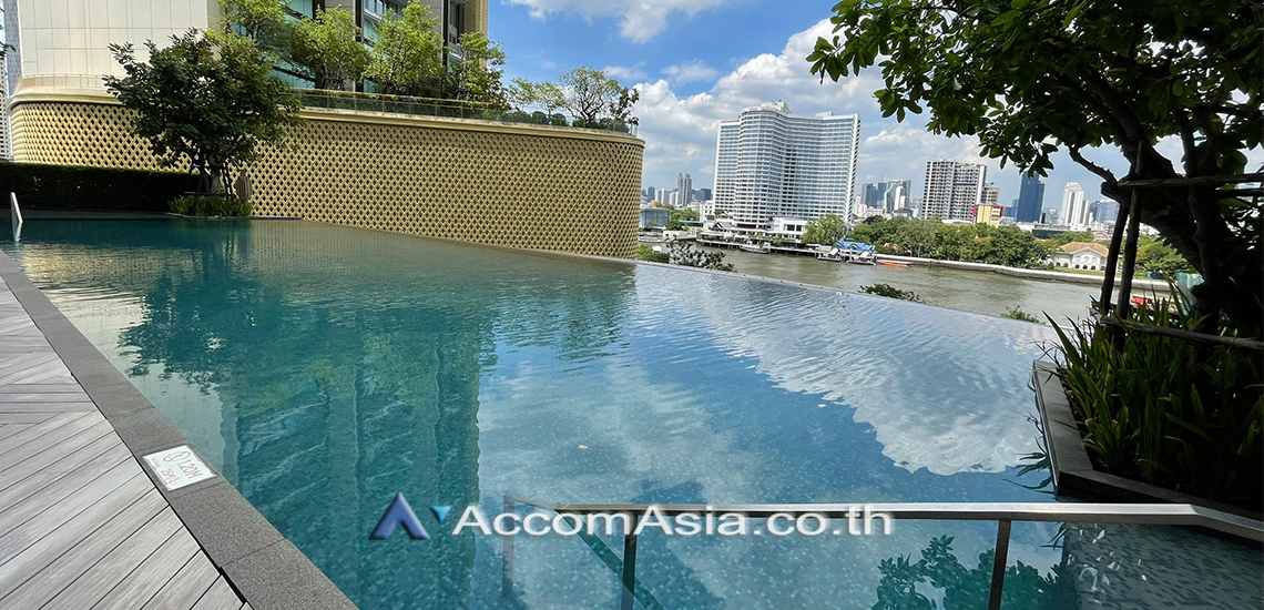 1 br Condominium for rent and sale in Charoen Nakhon ,Bangkok BTS Krung Thon Buri at Magnolias Waterfront Residences AA33938