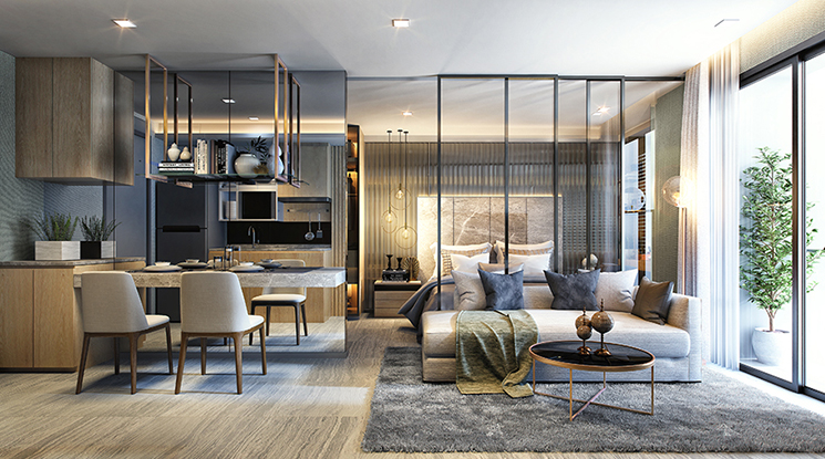  1 br Condominium For Sale in Sukhumvit ,Bangkok MRT Sukhumvit - BTS Asok at Walden Asoke AA25026