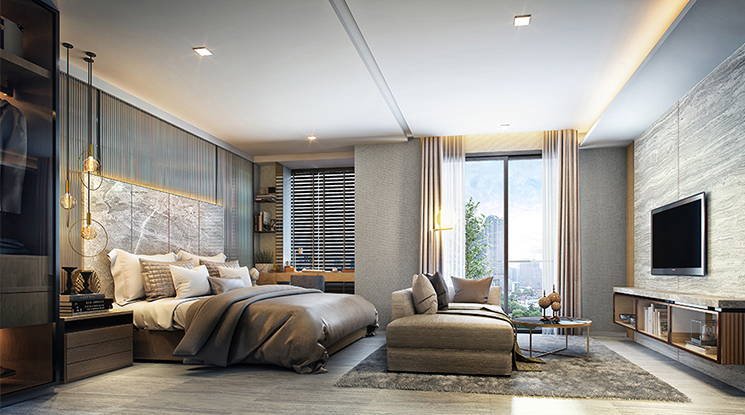  2 br Condominium For Rent in Sukhumvit ,Bangkok MRT Sukhumvit - BTS Asok at Walden Asoke AA44974