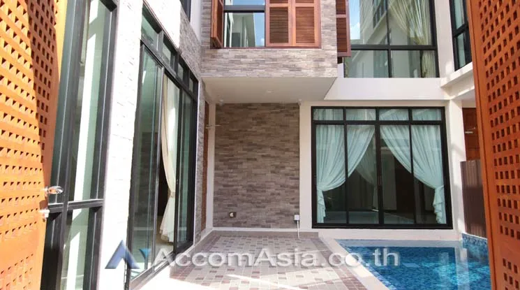  4 br House For Rent in Sukhumvit ,Bangkok BTS Phrom Phong at Emporium Pool Compound AA13419